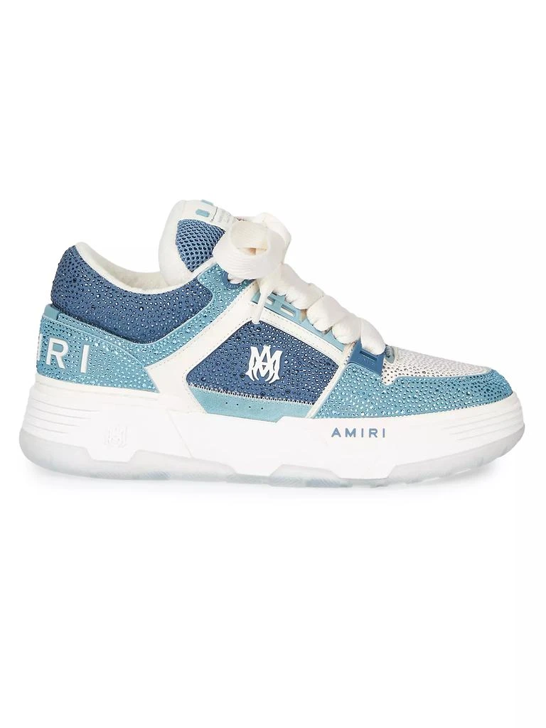 AMIRI MA-1 Crystal-Embellished Low-Top Sneakers 1