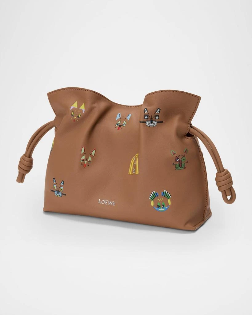 Loewe x Louis Wain Flamenco Clutch Bag in Leather 2