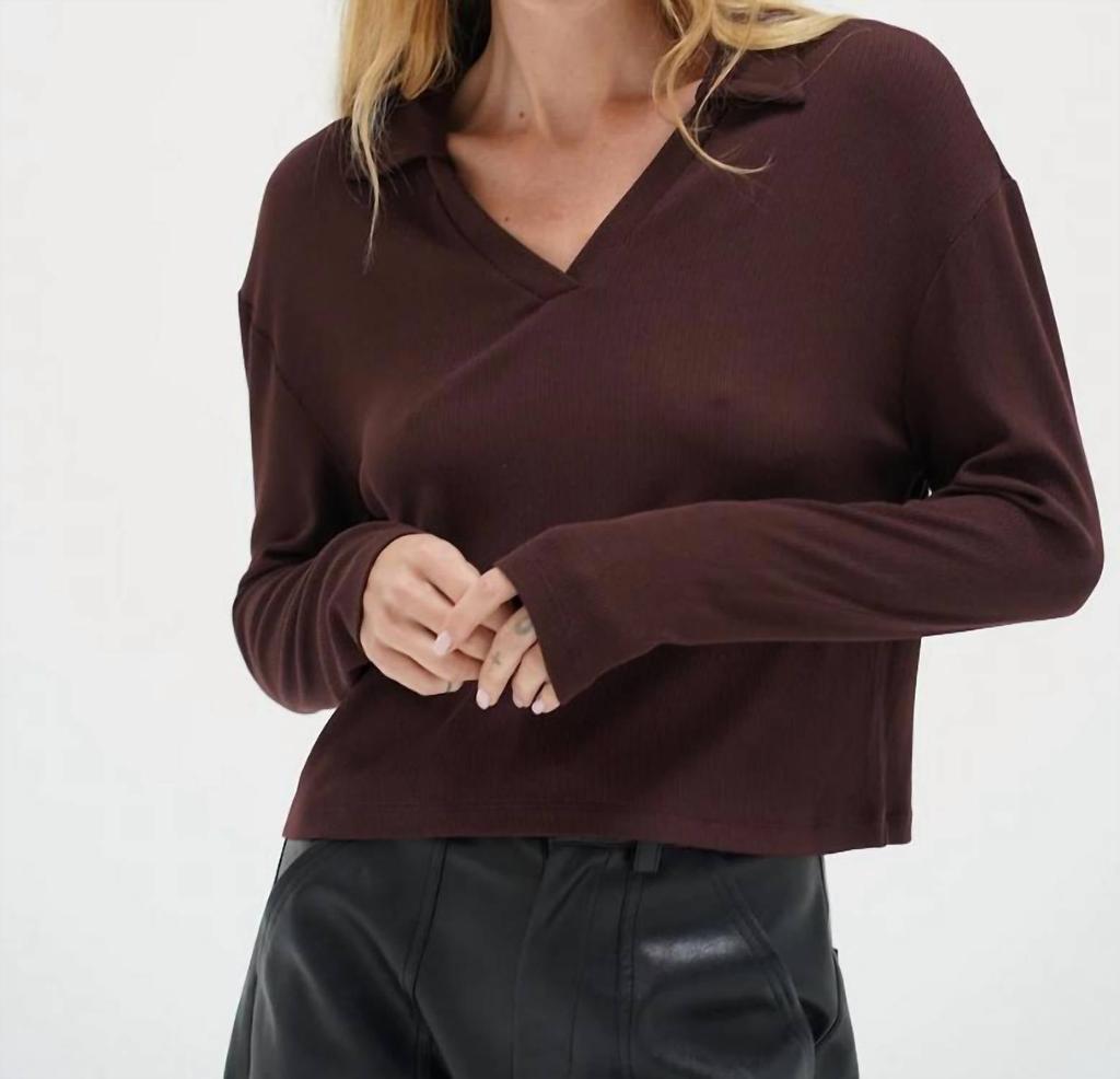 LNA Lna - Neve Ribbed Top