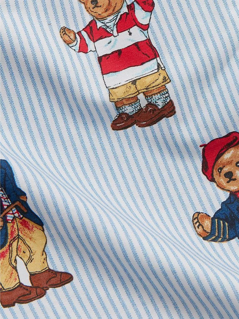 Ralph Lauren Teddy Bear Stripe 3-Piece Duvet Cover Set 3