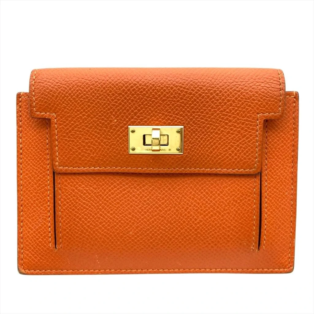 Hermes Kelly Epsom Leather Coin Purse/Coin Case (Pre-Owned)