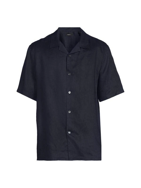 Theory Daze Linen Camp Shirt 3