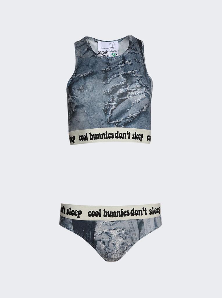 Natasha Zinko Crop Top And Underwear Set