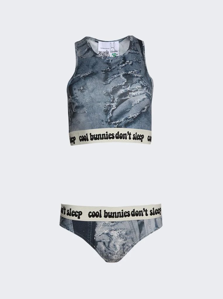 Natasha Zinko Crop Top And Underwear Set 1