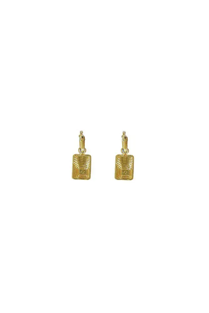 ELLERY Ellery Zodiac Pendant Hoop Earrings
