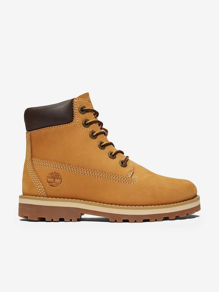 Timberland Timberland Kids Courma Mid Lace Up Boots in Wheat