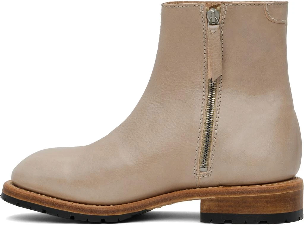 Our Legacy Taupe Engine Boots 3