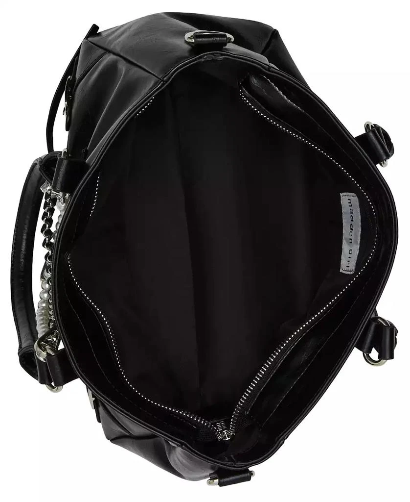 Madden Girl Violett Small Zipper Satchel Bag 4