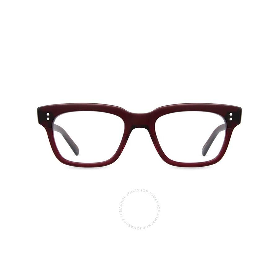 Mr. Leight Ashe C Demo Rectangular Unisex Eyeglasses ML1018 RXBRY-GM 49