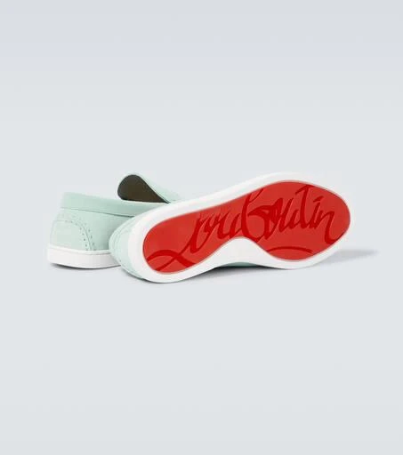 Christian Louboutin Varsiboat leather boat shoes 7