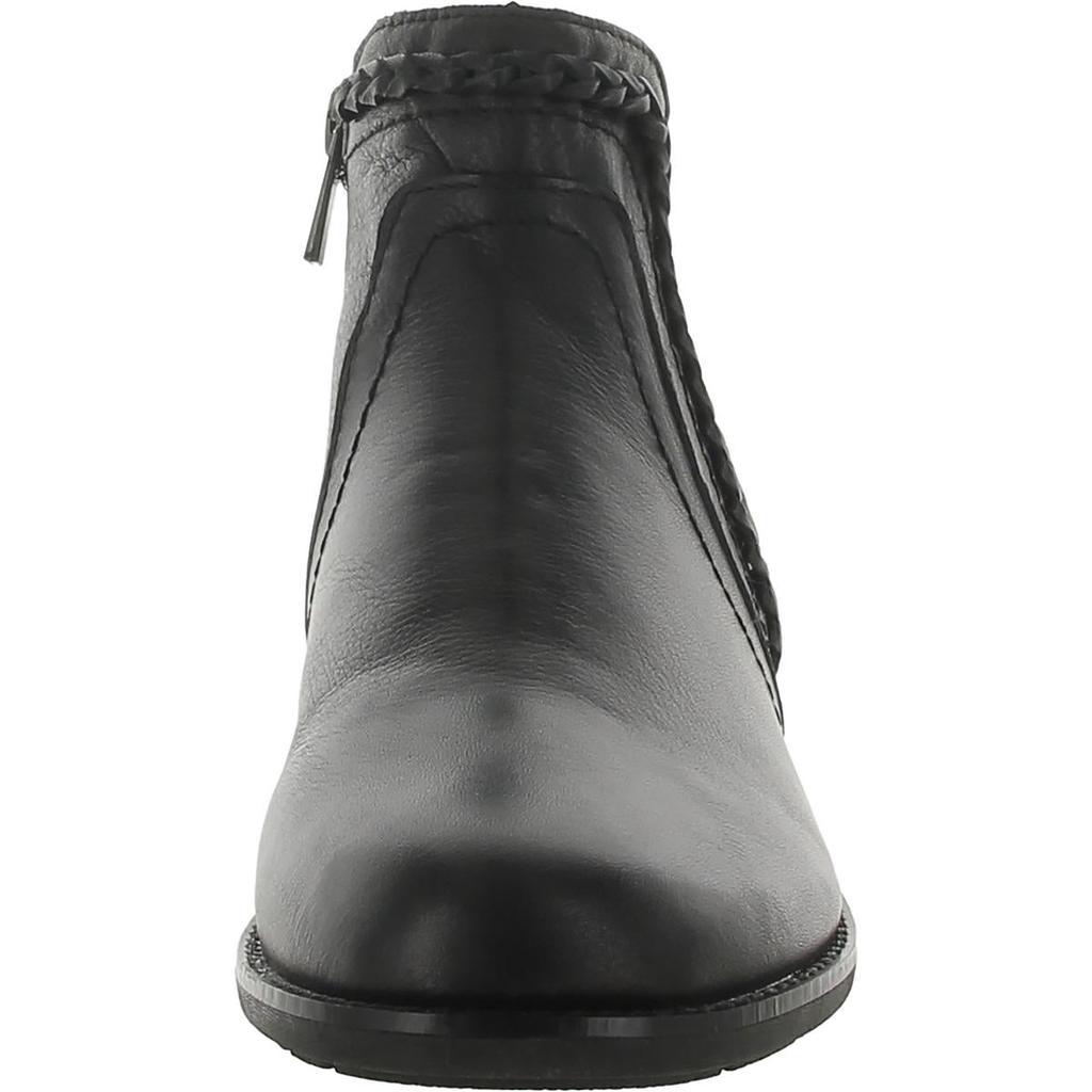 Earth Nika Womens Leather Western Ankle Boots