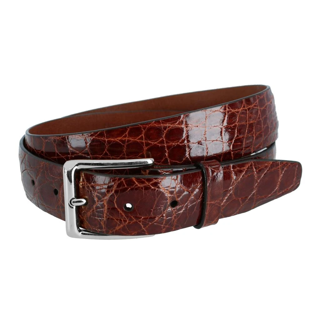 Trafalgar Newington 35mm Genuine Crocodile Belt (Two Buckle Set) 5
