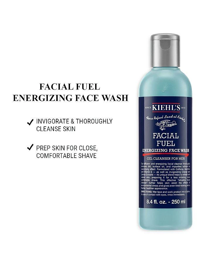 Kiehl's Facial Fuel Energizing Face Wash 33.8 oz. 10