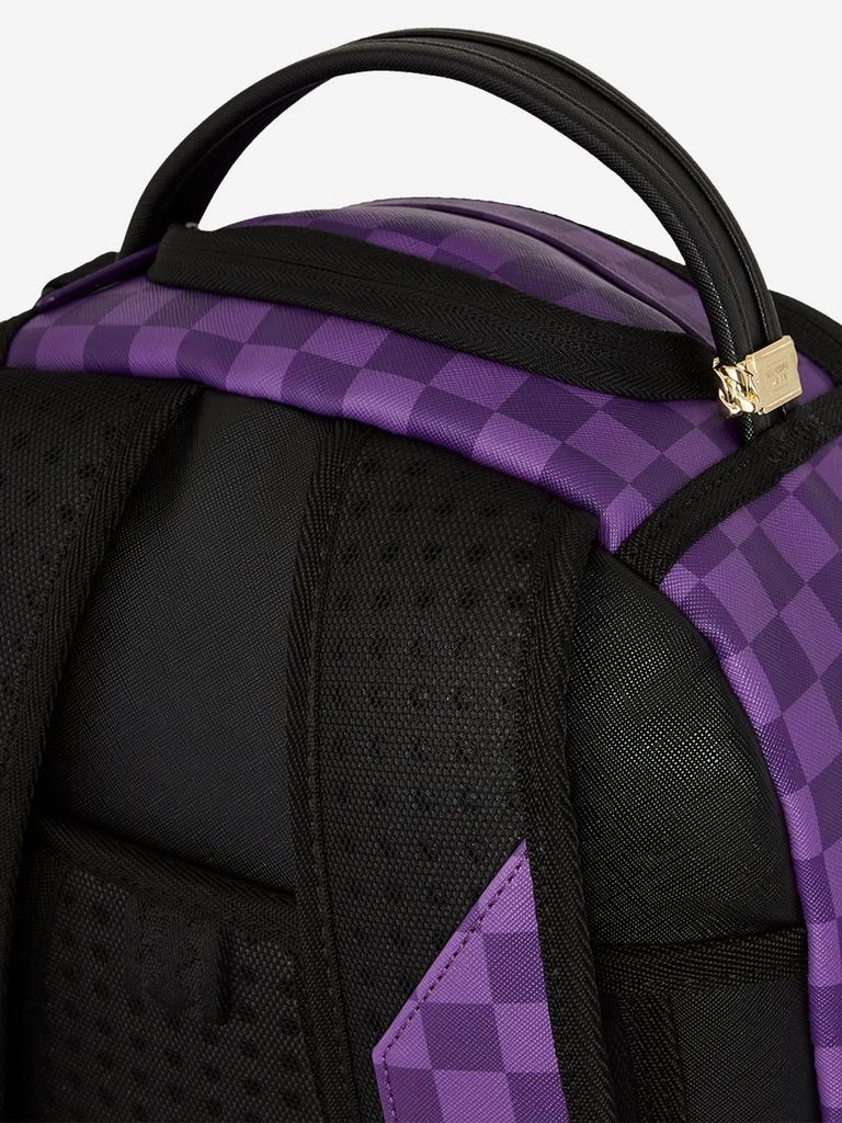 SprayGround Kids Sharks in Paris DLXSV Backpack in Purple (45.72cm) 5