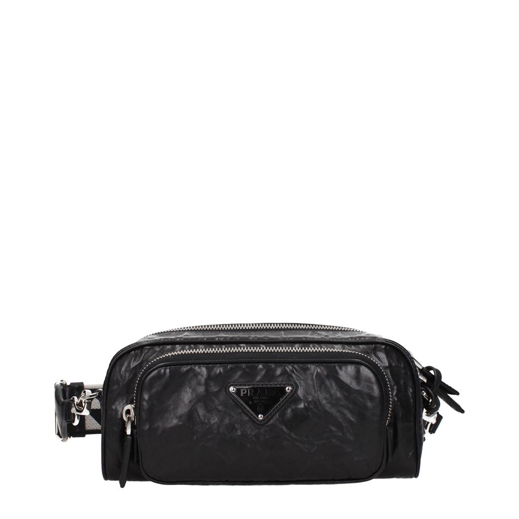 ショルダーバッグ・ポシェット Prada Sand Shearling Crossbody Bag Prada Sand shearling crossbody bag - Crossbody Bags