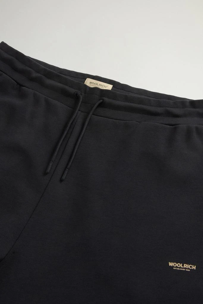 Woolrich Pants in Cotton-Blend Interlock - Men - Black 4