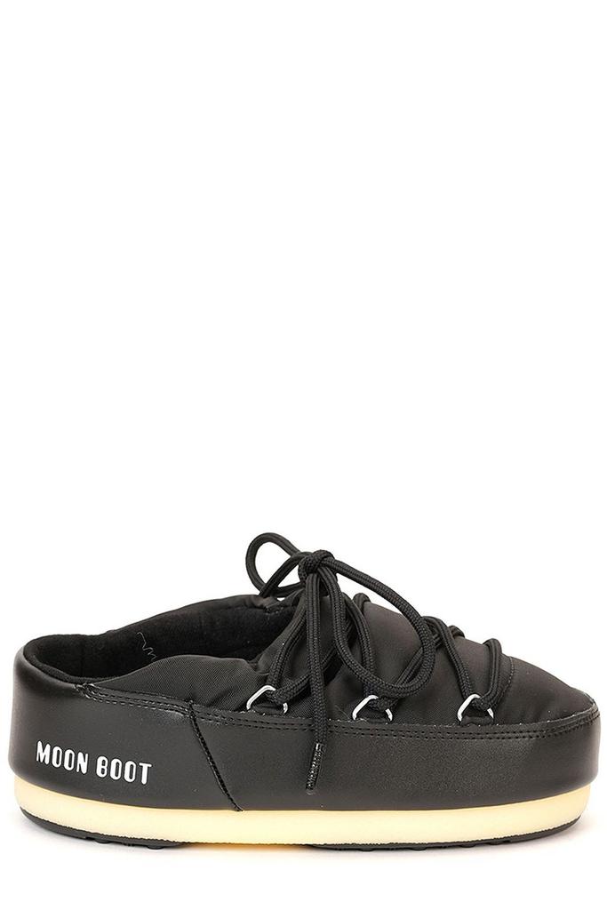 Moon Boot Moon Boot Logo Printed Round Toe Mules - Boots