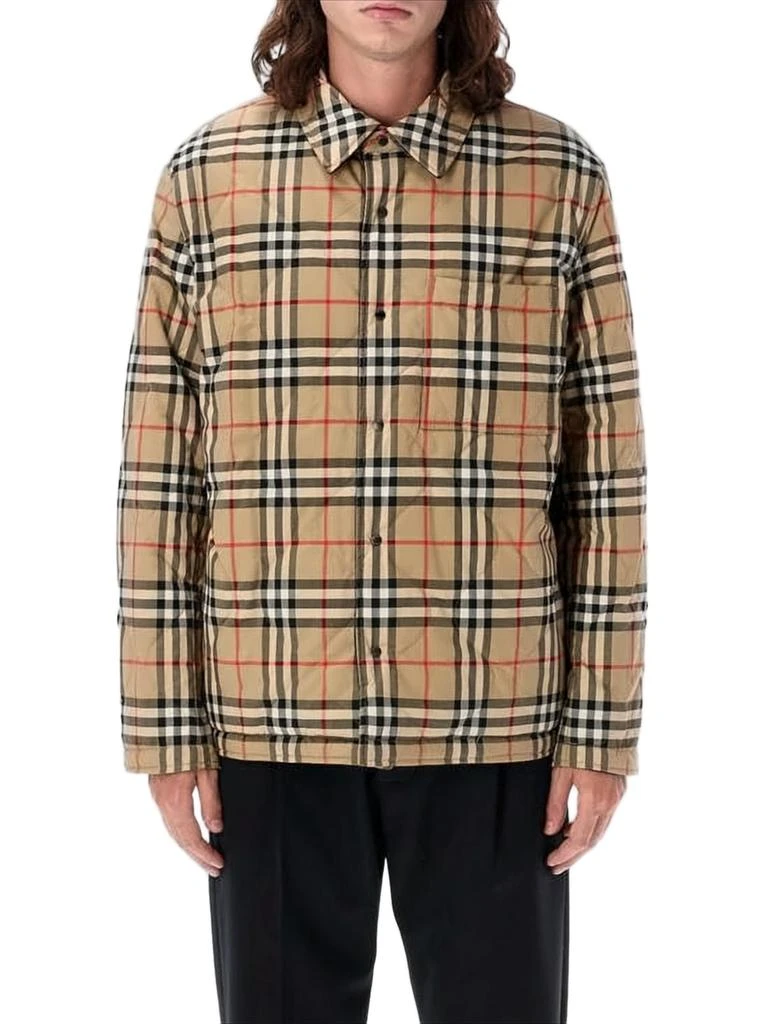 Burberry Reversible Quilted Padded Jacket with Classic Collar 4