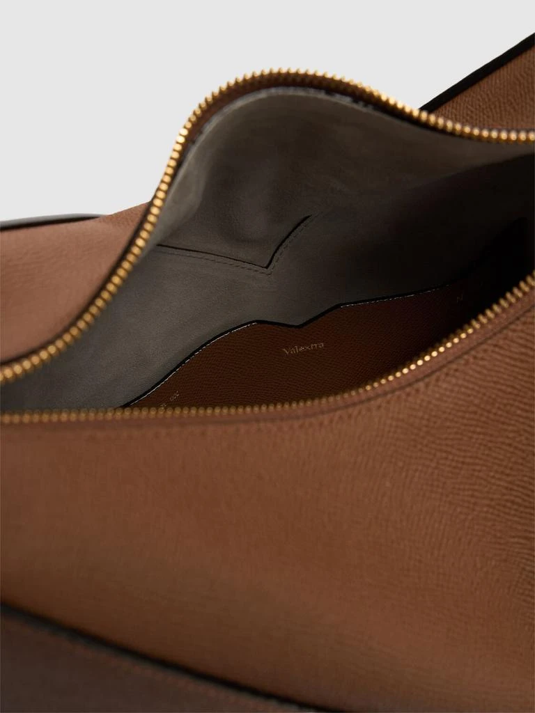 VALEXTRA Small Vivi Leather Hobo Bag 5