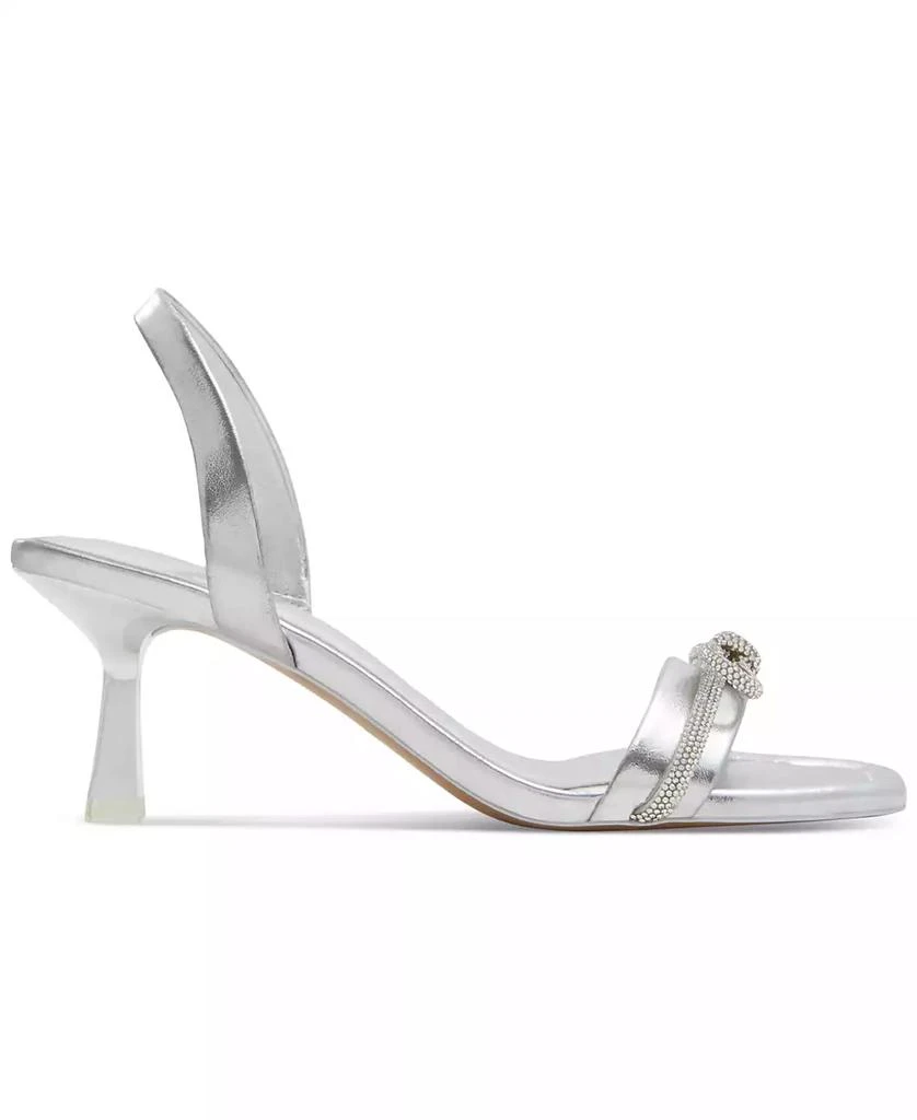 ALDO Women's Cindie Slingback Rhinestone Bow Dress Sandals 7