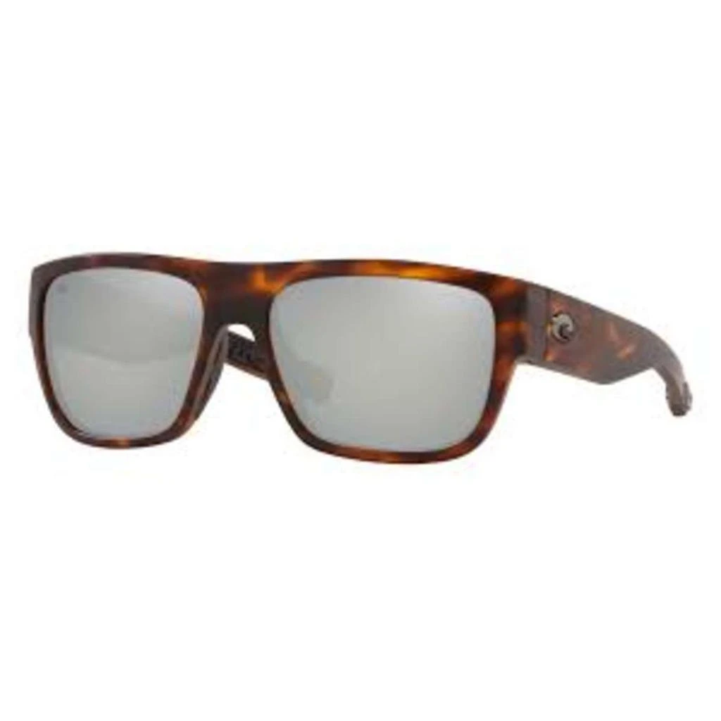 Costa del Mar Costa del Mar Men's Brown Rectangular Sunglasses 1