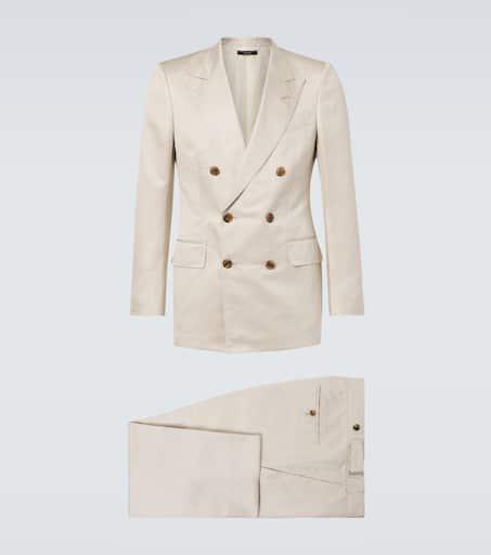 Tom Ford Silk and linen twill suit