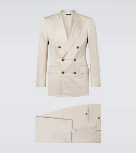 Tom Ford Silk and linen twill suit 1