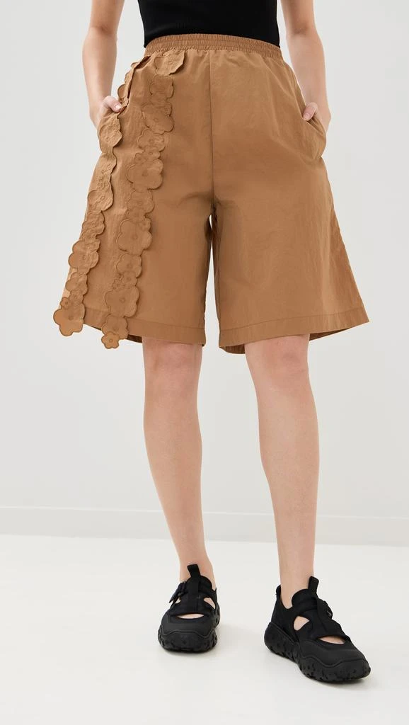 CECILIE BAHNSEN Recycled Taffeta Angel Shorts 6