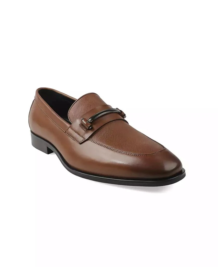Shop Jenkins Mens Faux Leather Pointed Toe Oxfords on Sale  display picture 3