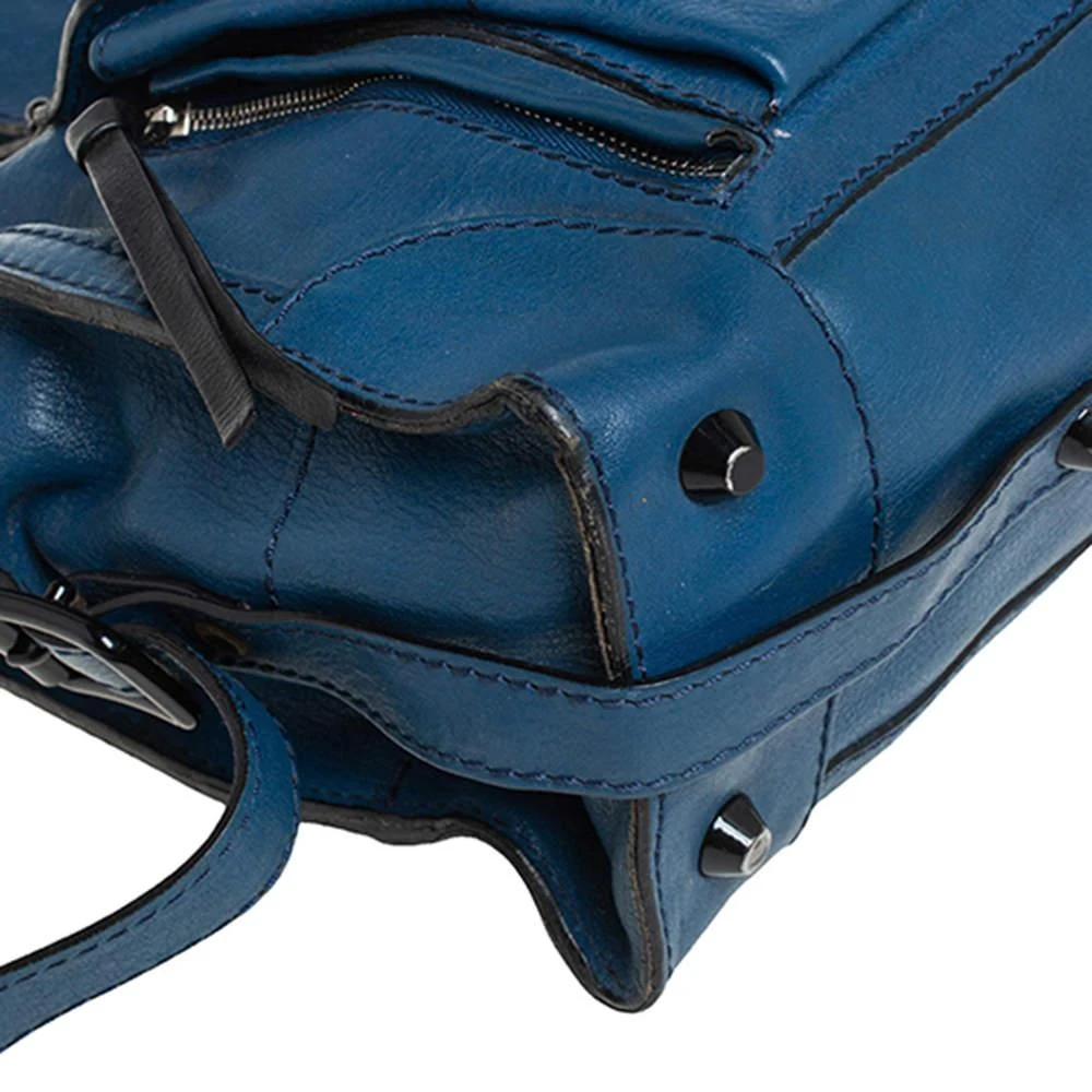 Chloé Chloe Blue Leather Tracy Satchel 11