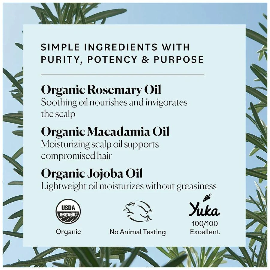 Sky Organics Rosemary Strong Roots Oil with Macadamia Oil 2