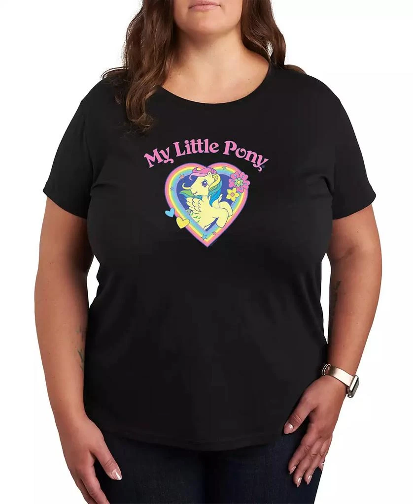 Hybrid Apparel Trendy Plus Size My Little Pony Graphic T-shirt