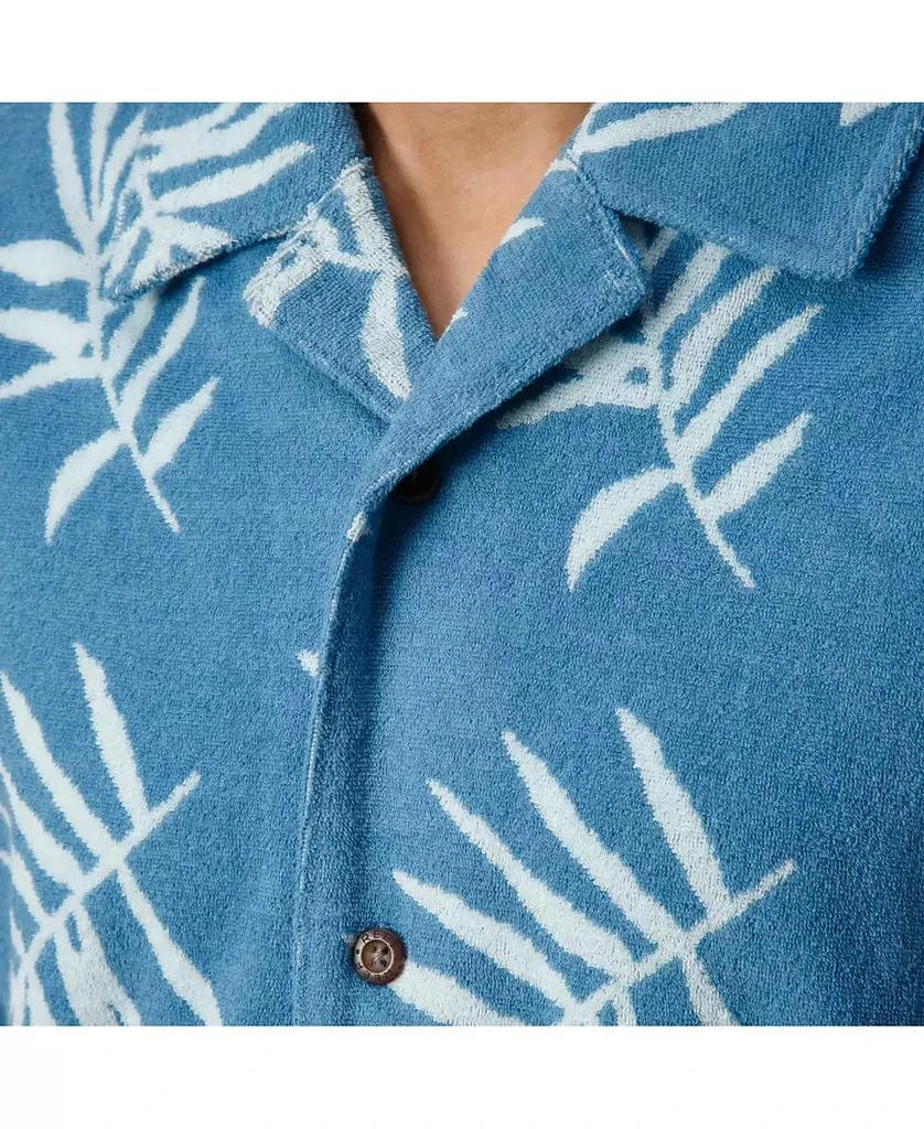 Reef Men's Kenji Knit Short Sleeve Button Up Shirt 4