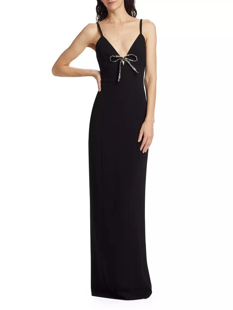 Cinq à Sept Adele Embellished Bow Gown 3