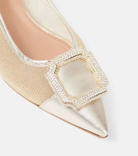Malone Souliers Lina crystal-embellished ballet flats 5