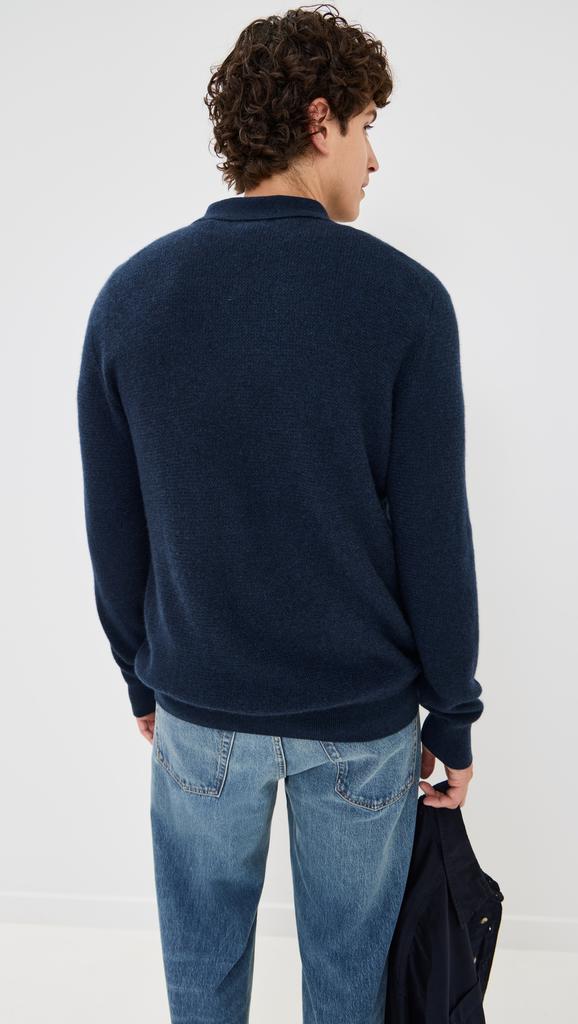 Club Monaco Cashmere Refined Racking Polo