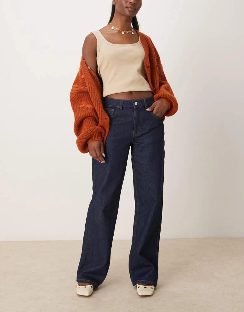 ASOS ASOS DESIGN boyfriend jean in rinse wash 1