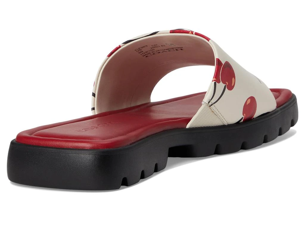 Coach Florence Sandal with Cherry Print 5