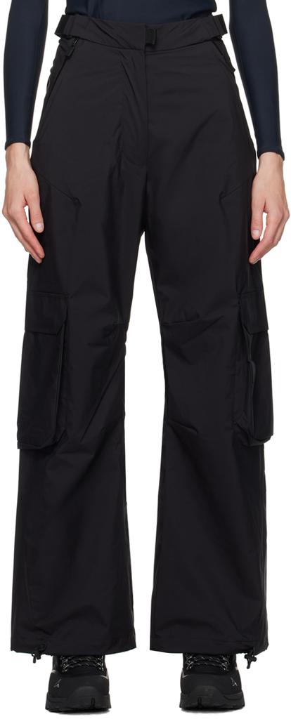 TEMPLA SSENSE Exclusive Black Crossover Cargo Pants