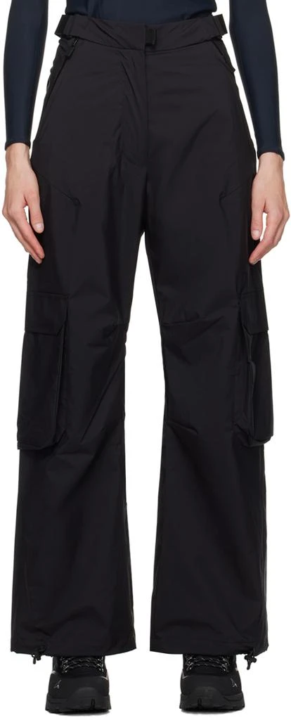 TEMPLA SSENSE Exclusive Black Crossover Cargo Pants 1