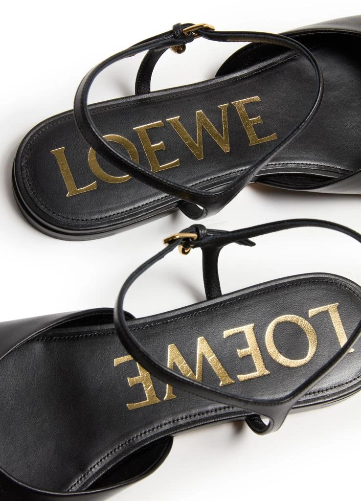 Loewe Toy ankle strap ballerinas in lambskin 7