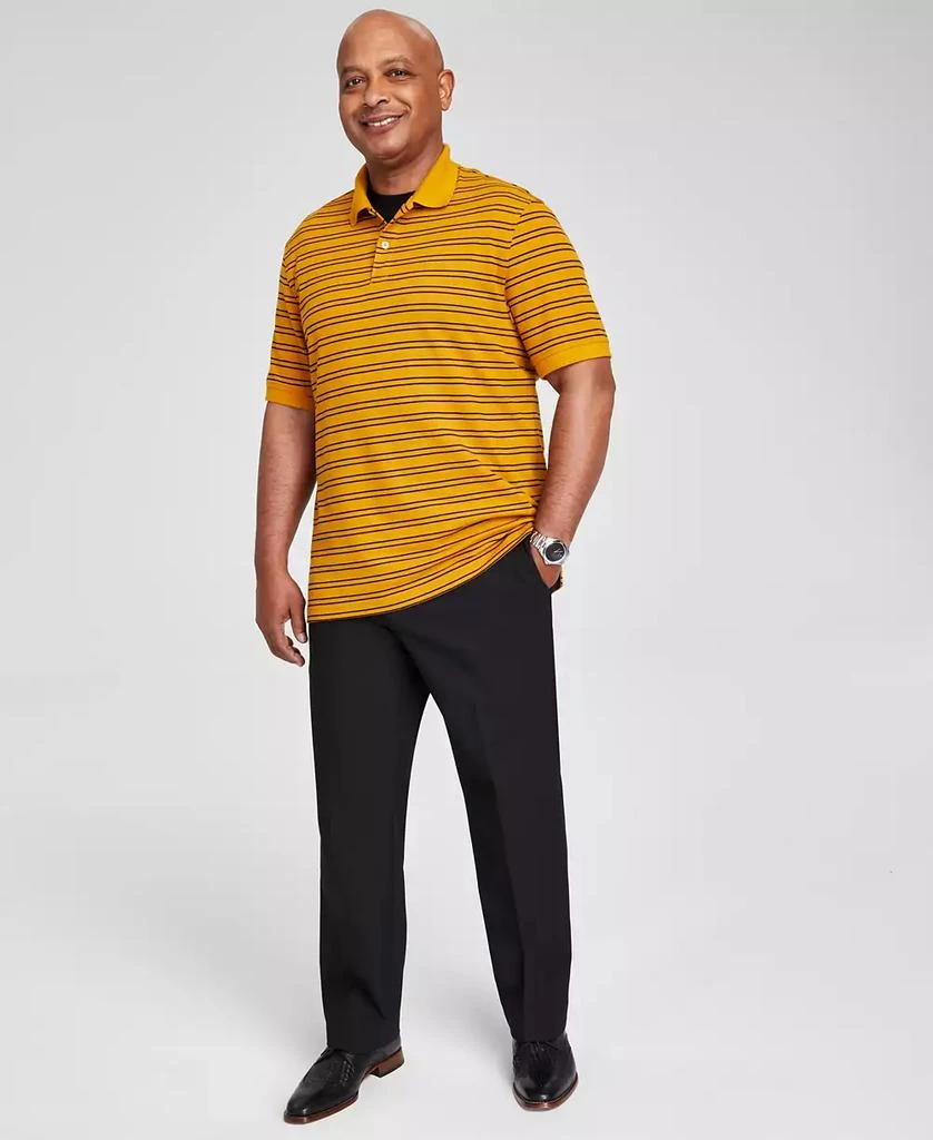 Club Room Men's Striped Short-Sleeve Polo Shirt, Created for Macy's 2