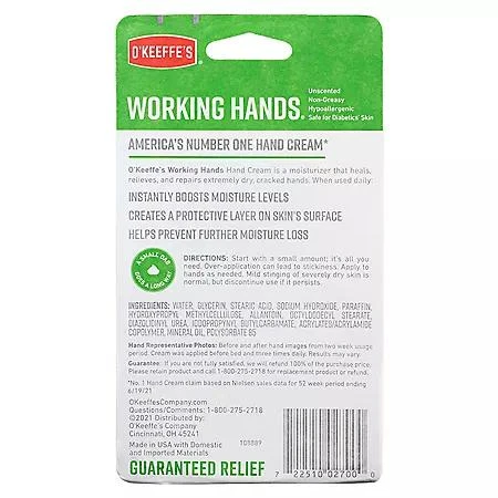 O'Keeffe's O'Keeffe's Working Hands, 2.7 oz., 3 pk. 5