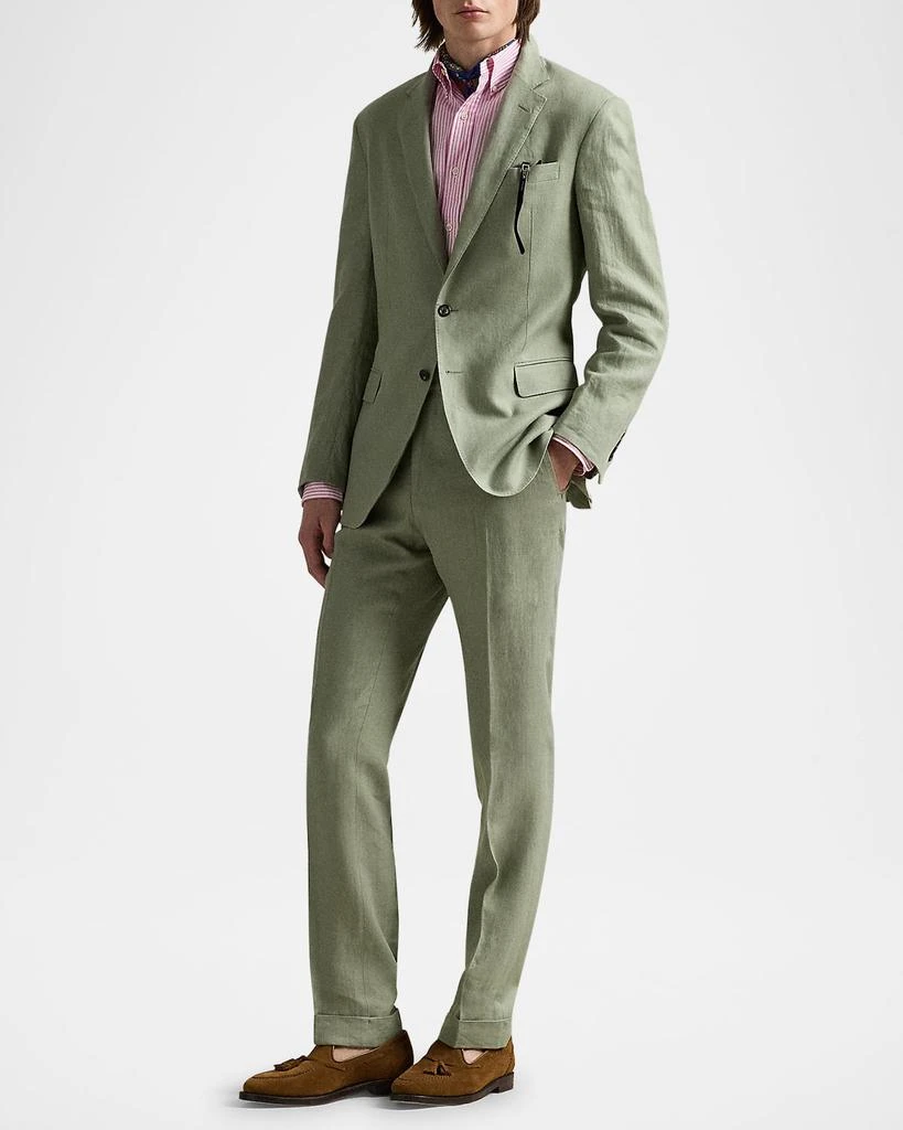 Ralph Lauren Men's Linen Suit Trousers - Pants - Free Shipping - BeyondStyle