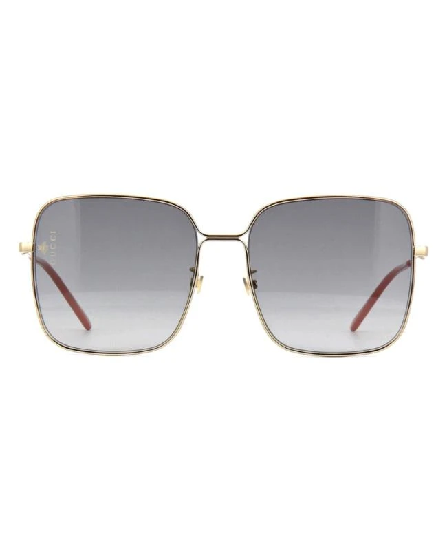 Gucci Gucci Square Metal Unisex Sunglasses GG0443S-001 4