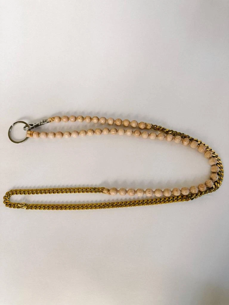 Ina Seifart Ina Seifart - Women
s Natural Wood Phone Handykette Necklace