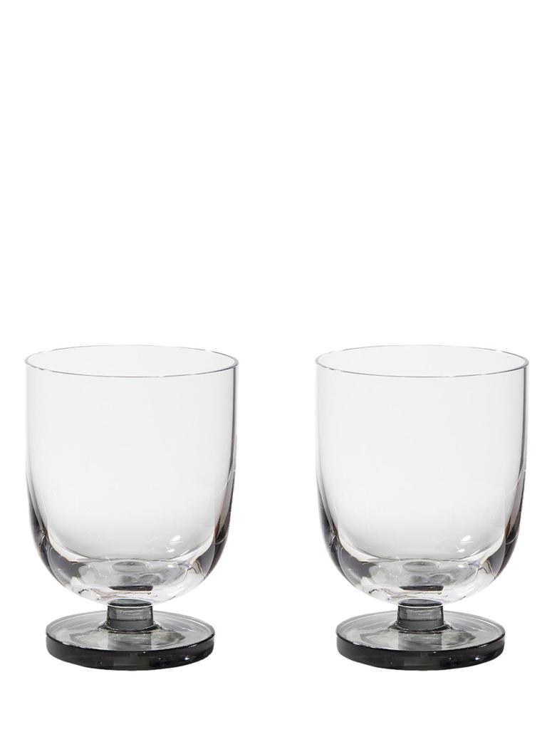 TOM DIXON Set Of 2 Puck Water Tumblers