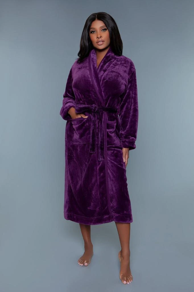 TRUEDAMES Luxurious Ultra-Soft Plush Full-Length Robe