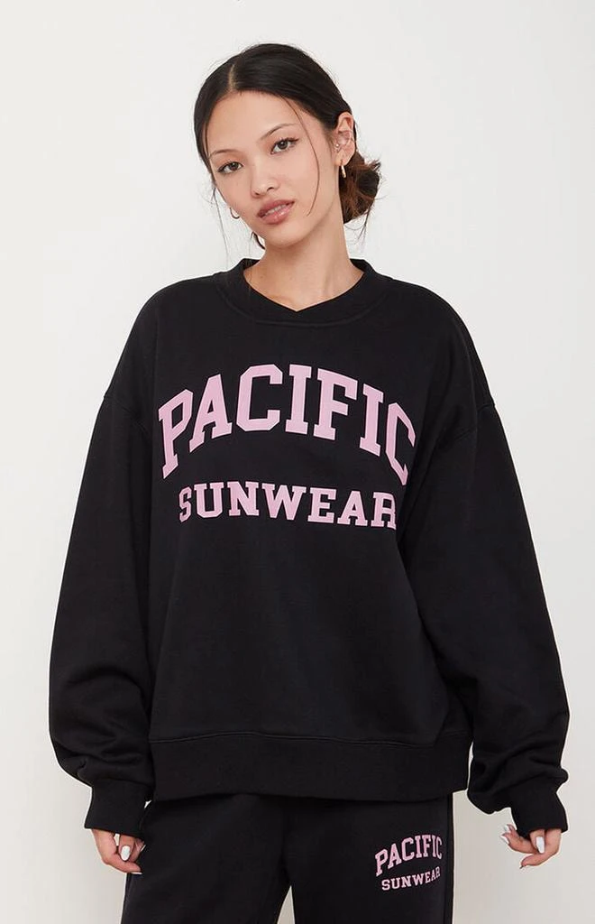 PacSun Pacific Sunwear Varsity Crew Neck Sweatshirt 1