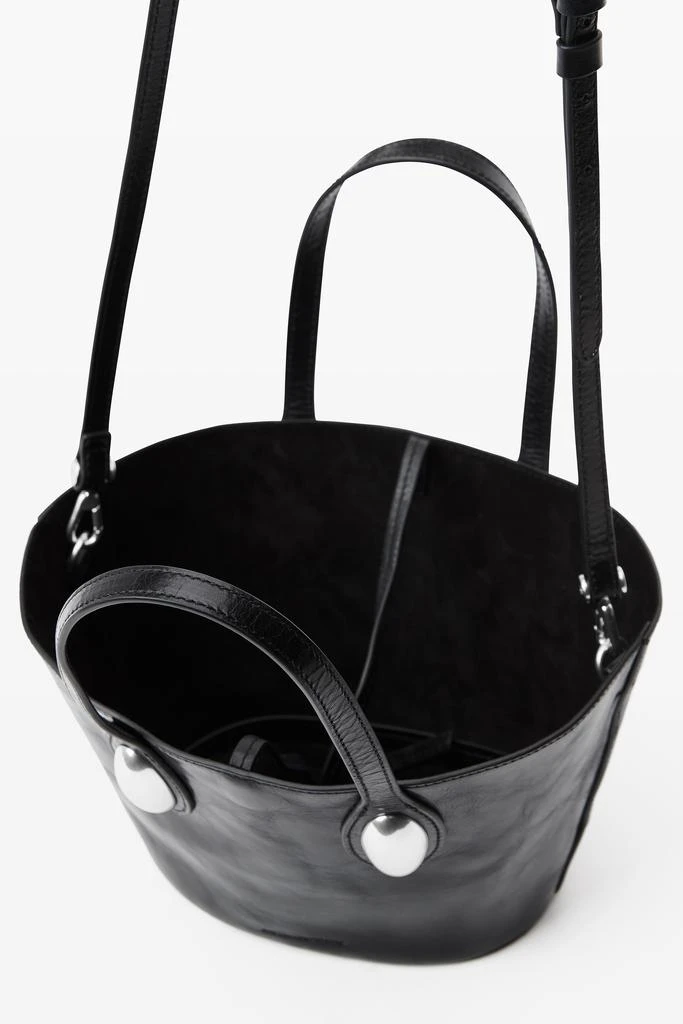 Alexander Wang Dome Small Tote Bag in Crackle Patent Leather 6